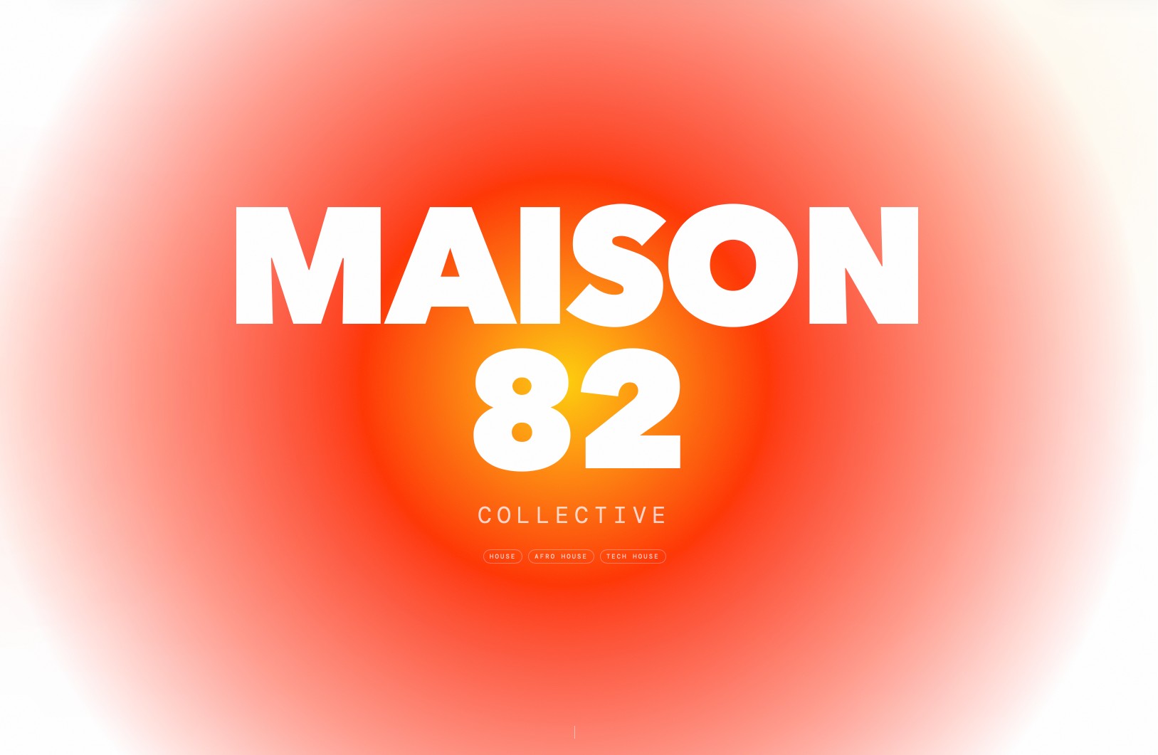 Screenshot der Website Maison82Collective